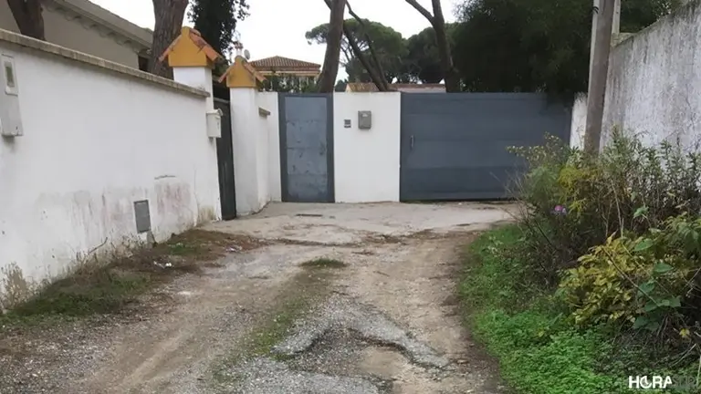 Estado de la calle Olivo en la Colonia San Miguel