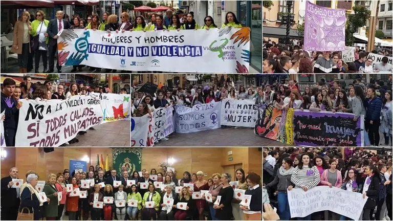 Actos en Algeciras contra la violencia de g&eacute;nero