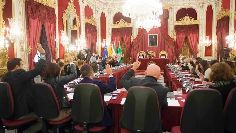 Pleno de Diputaci&oacute;n en el que se han aprobado los presupuestos