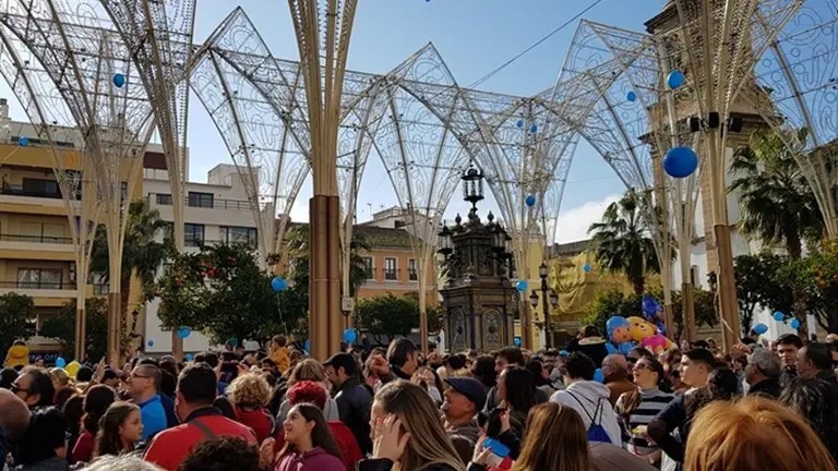 Gran ambiente en la Plaza Alta