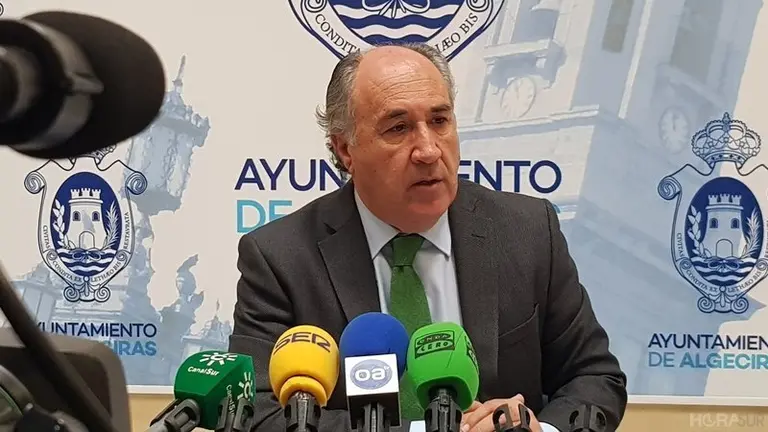 Jos&eacute; Ignacio Landaluce, alcalde de Algeciras, en una imagen de archivo