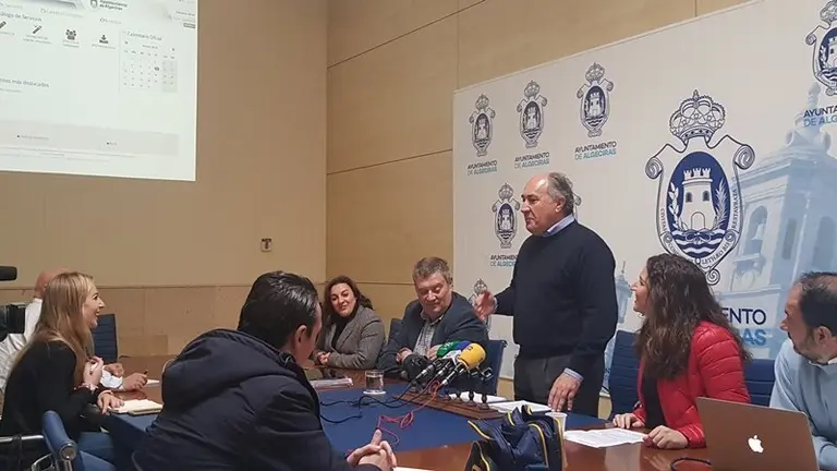 Un instante de la presentaci&oacute;n del nuevo portal