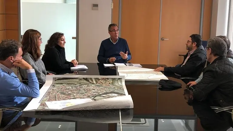 Reunion en Urbanismo con los vecinos de La Capelina Algeciras Bajadilla