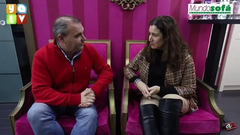 Paula Conesa durante su entrevista