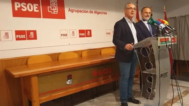Lozano y De la Encina en rueda de prensa