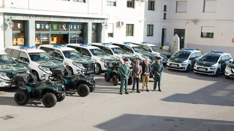 Nuevos veh&iacute;culos para la Guardia Civil