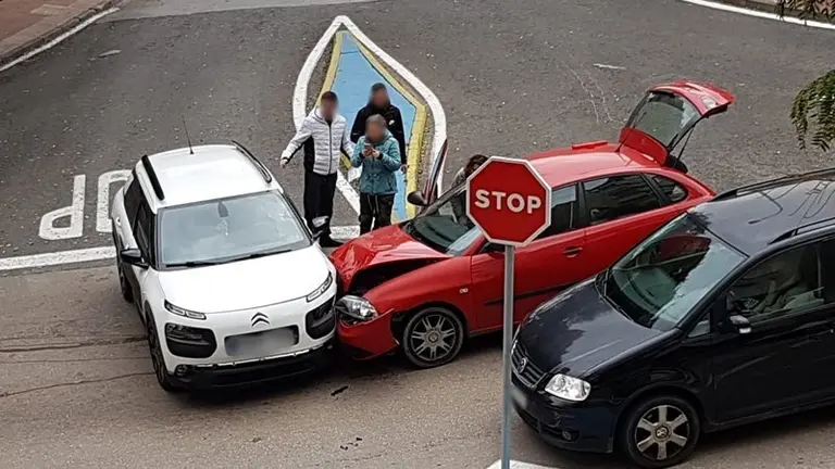 Accidente en Virgen de la Palma