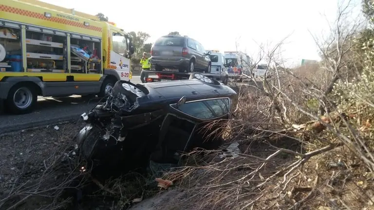 Accidente A-381