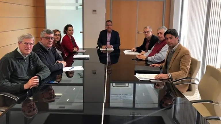 Reuni&oacute;n mantenida en la Gerencia de Urbanismo