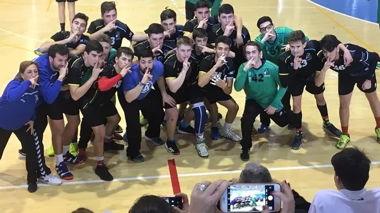 El BM Ciudad de Algeciras masculino cadete