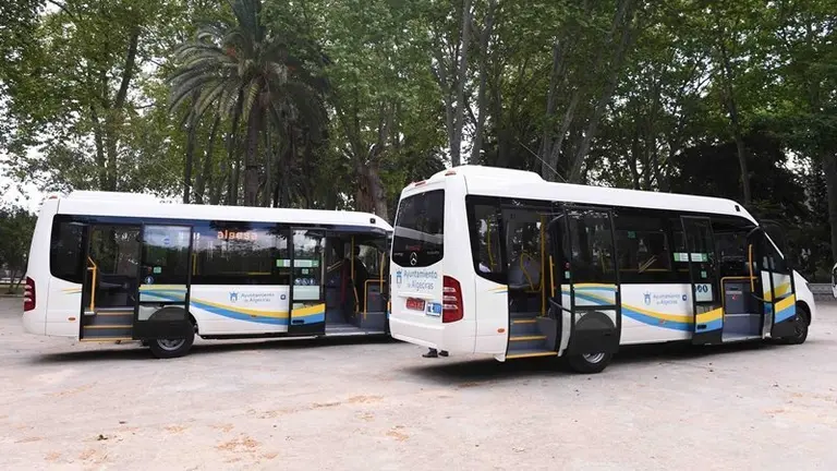 Nuevos autobuses del servicio urbano