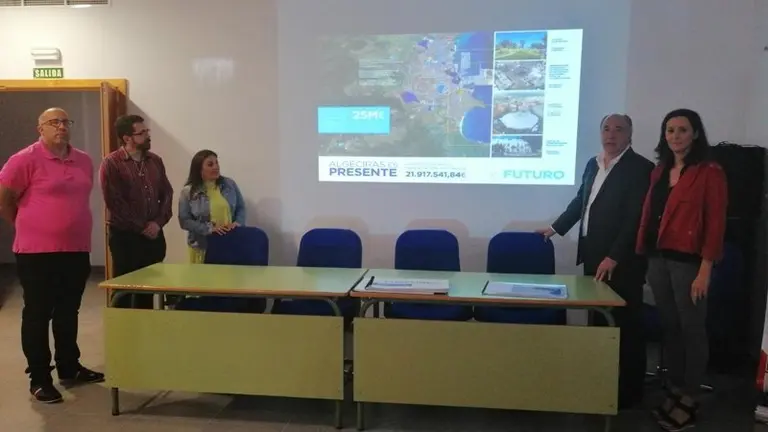 Un detalle de la presentaci&oacute;n en San Jos&eacute; Artesano