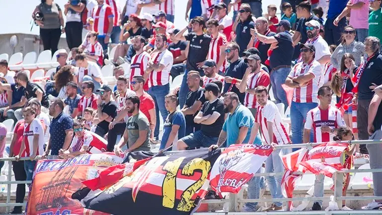 Afici&oacute;n del Algeciras CF en una imagen de archivo