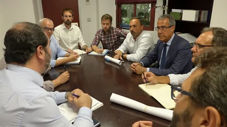 Reuni&oacute;n APBA Ayuntamiento y Emalgesa