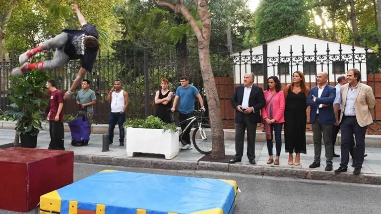 AVENIDA CAPIT&Aacute;N ONTA&Ntilde;&Oacute;N ACTIVIDADES DE CALISTENIA, TRICKING Y BAILE URBANO