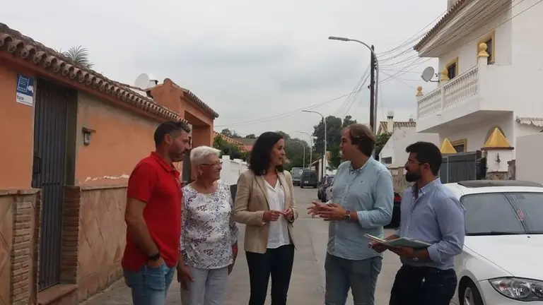 Una de las calles donde comienzan los trabajos