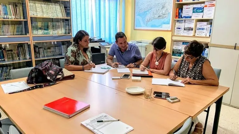 Reuni&oacute;n con las coordinadores de Infantil y Primaria