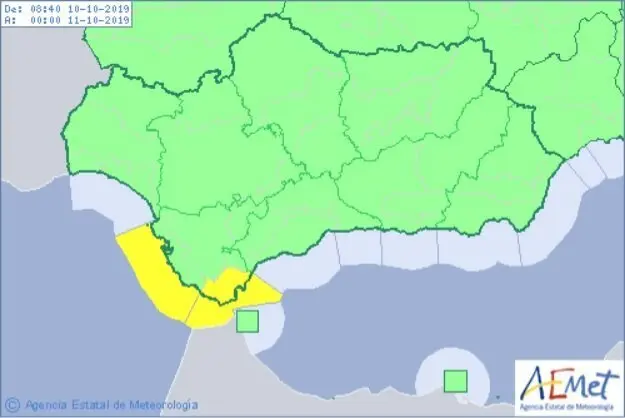Mapa de avisos
