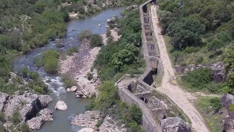 Tramo de la ruta del Hozgarganta