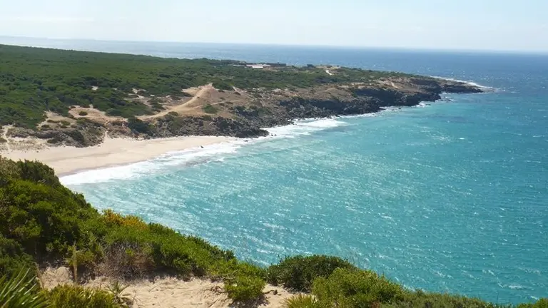 Un paraje del Parque Natural del Estrecho