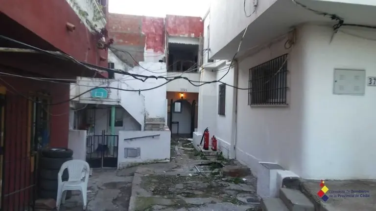 Explosion gas butano Algeciras