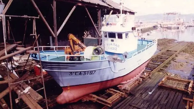 El R&uacute;a Mar en astillero, en una foto de archivo