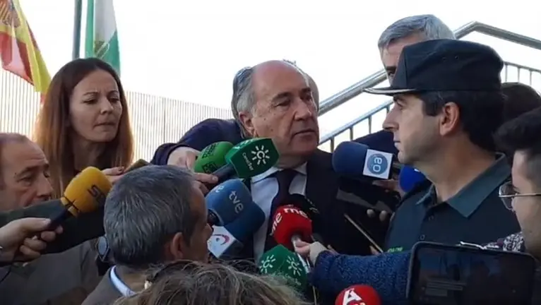 Landaluce, en declaraciones a los medios