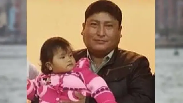Taira junto a su padre. Foto Facebook