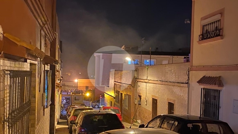 Imagen del incendio