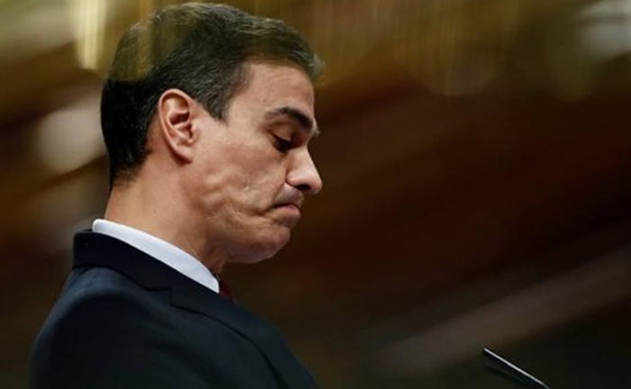 Pedro Sanchez, superado
