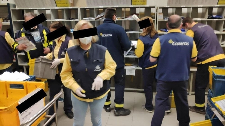 Trabajadores de Correos