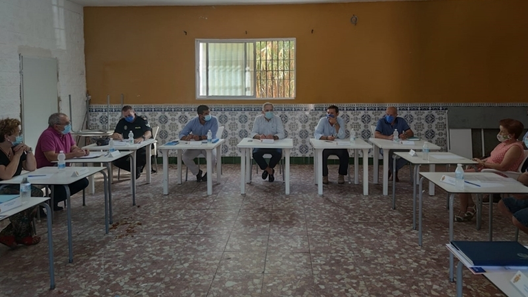 Reuni&oacute;n con la coordinadora Algeciras Sur