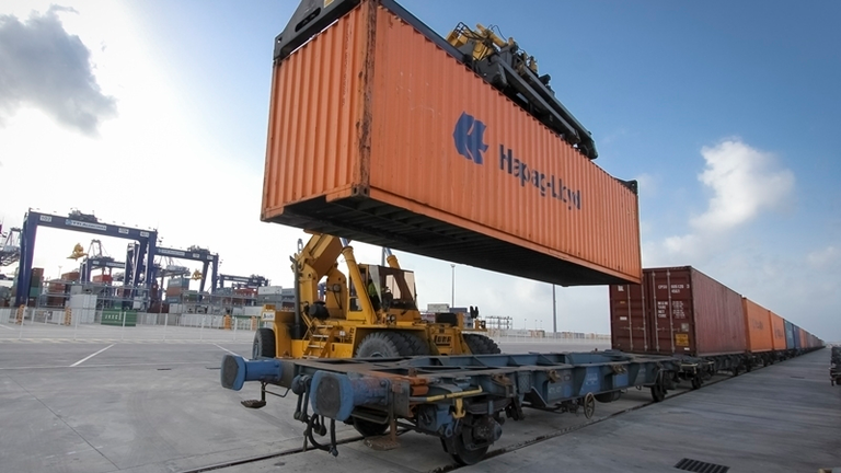 Terminal ferroportuaria Algeciras