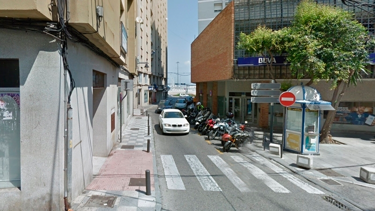 Calle Ojo del Muelle, objeto de la actuaci&oacute;n