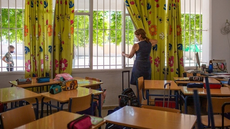 Ventilacion en las aulas