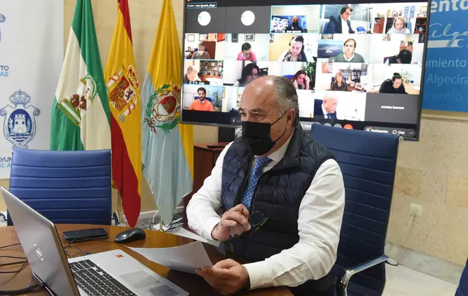 Jos&eacute; Ignacio Landaluce, alcalde de Algeciras y senador del PP