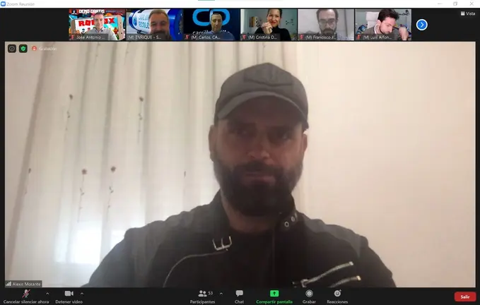 El director de cine, Alexis Morante, ha sido el invitado del mes de la Asociaci&oacute;n Impulsa