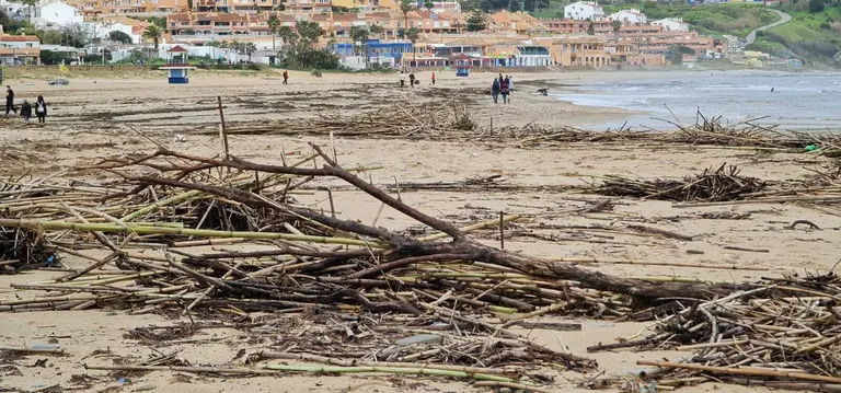 Imagen actual de la playa de Getares