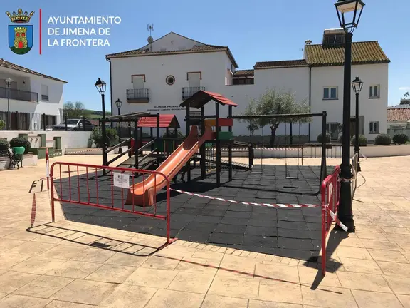 Parque infantil de Jimena en una imagen de archivo