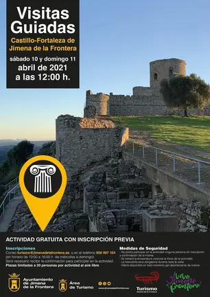 Cartel de las visitas guiadas