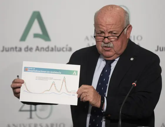 El consejero andaluz de Sanidad