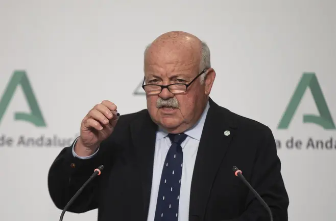 El consejero andaluz de Salud y Familias, Jes&uacute;s Aguirre, en una foto de archivo