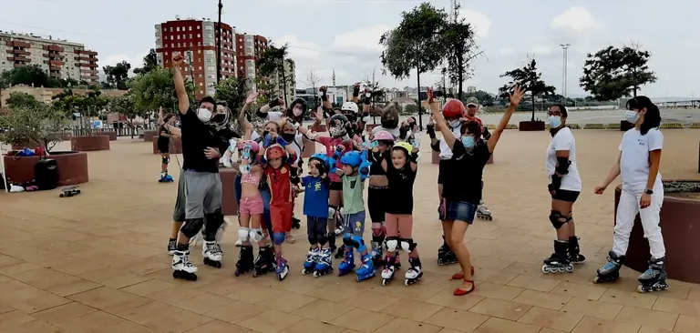 patinaje barrio vivo