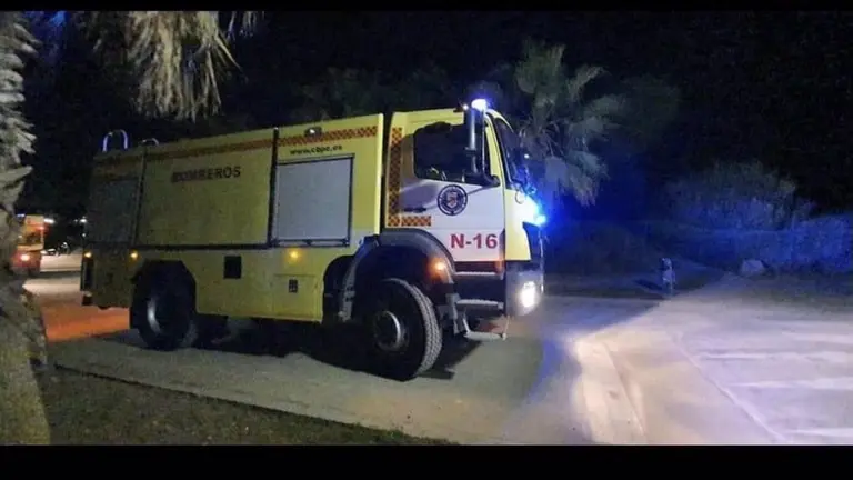 Efectivos del Consorcio Provincial de Bomberos