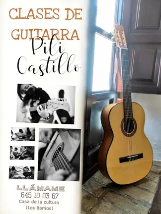 Cartel taller de guitarra