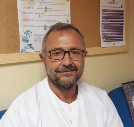 Juan Antonio S&aacute;nchez, del &Aacute;rea de Gesti&oacute;n Sanitaria Campo de Gibraltar Oeste