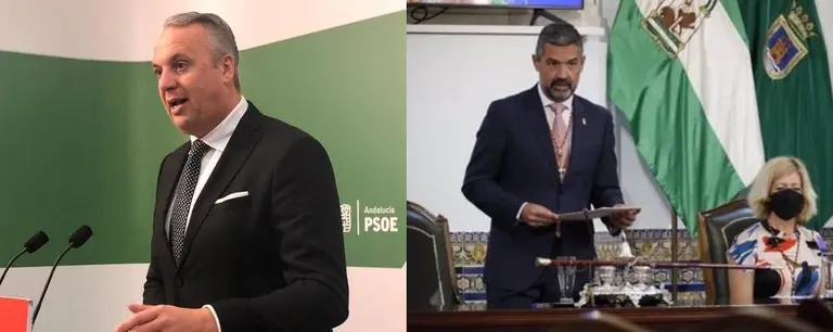 Juan Carlos Ruiz Boix (i) y Javier Ruiz Arana (d)
