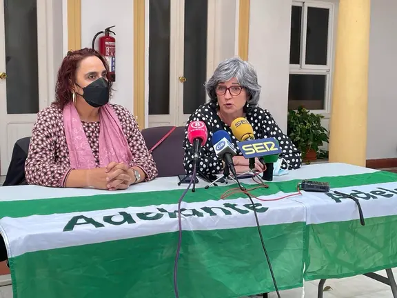 Adelante Andaluc&iacute;a Pilar Gonz&aacute;lez &Aacute;ngela Aguilera