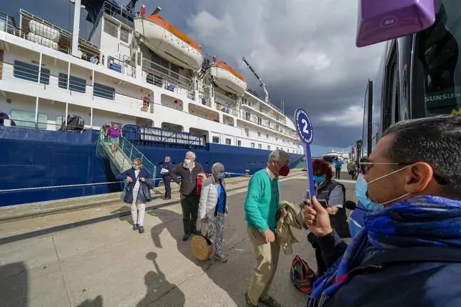 Escala de un crucero en Algeciras
