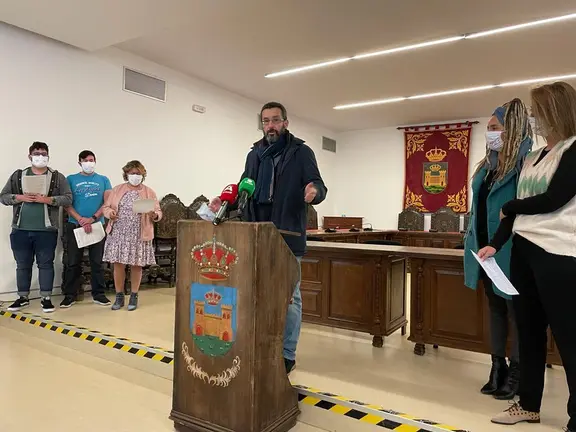 Lectura del manifiesto del Dia Mundial del SIDA